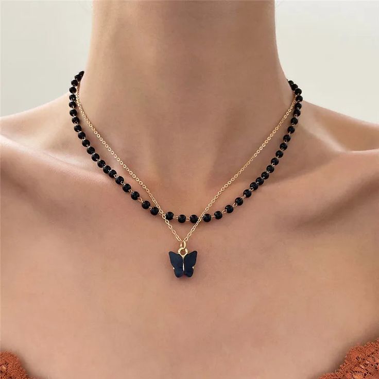 Black Square Pendant